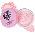 Kimchichic Beauty Puff Puff Pass Set And Bake Setting Powder For Makeup, Extra Fluffy Loose Face Powder Poof, Soft Natural Face Makeup For Uneven Skin Tone, 09 Pink
