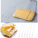 Nuanchu 10 Pcs Cheese Slicer Wire Replacement Block Cheese Cutter Wire For Polished Marble(Style 1)