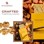 Swiss Arabian Shaghaf Vanilla Toffee - Arabian Perfume for Men and Women - Unisex Eau de Parfum - Dubai Long Lasting Perfume - Travel Size - 2.5 oz