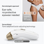 Braun IPL, Silk·Expert Pro 5, IPL Hair Removal for Women and Men, Permanent Laser Hair Reduction At-Home, 4 Heads, IPL5347