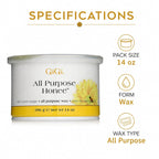 GiGi All Purpose Honee Wax 14 oz (Pack of 2)