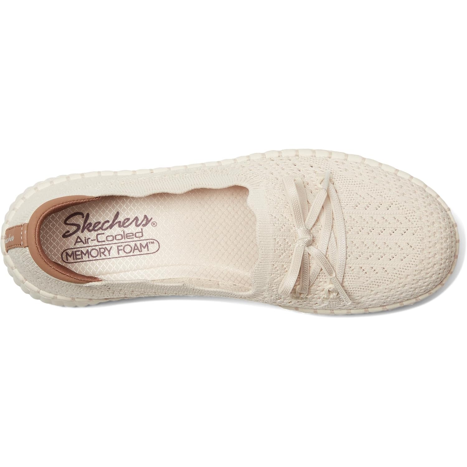 Skechers Women'S Wilshire Blvd Knit Sail Sneakers