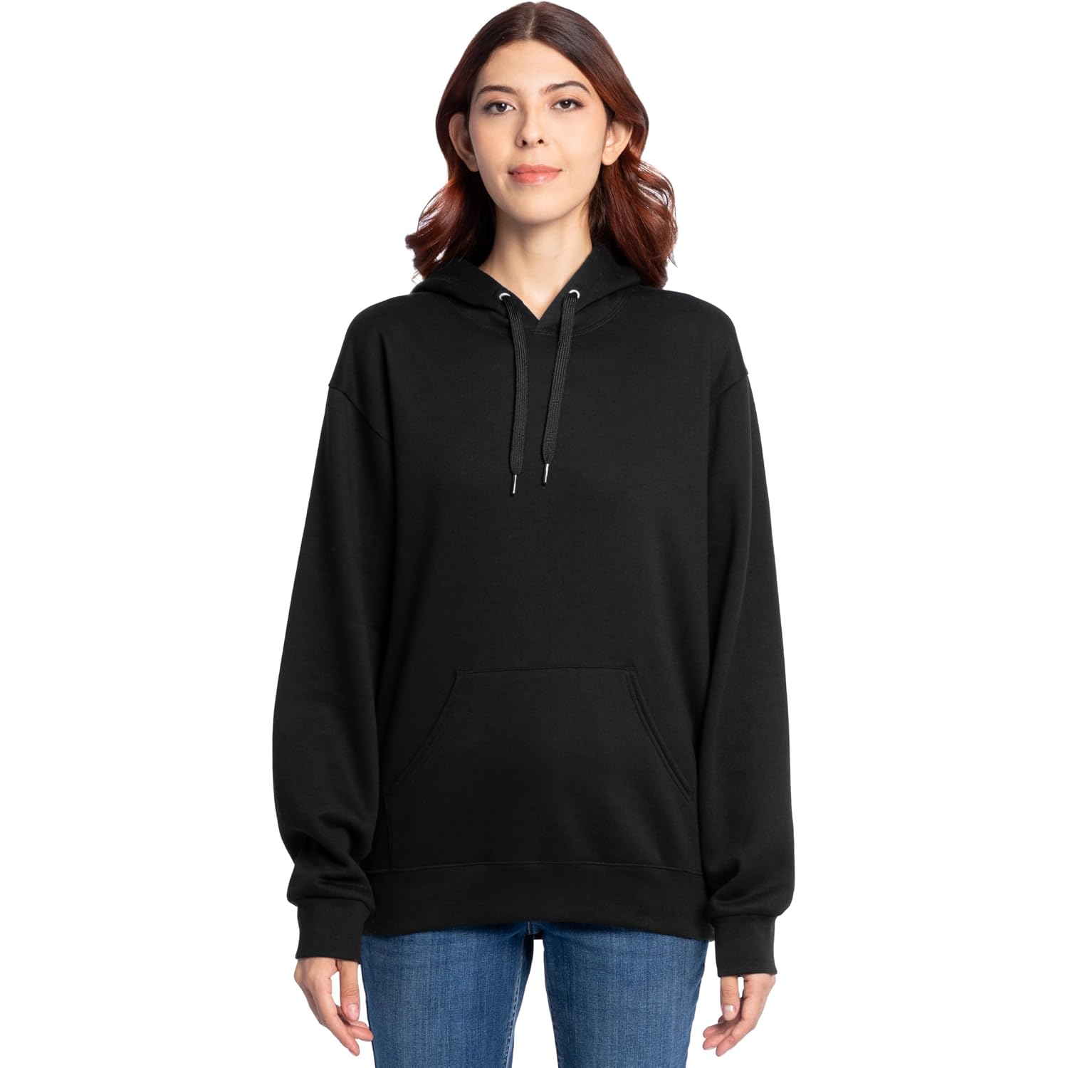 Fruit Of The Loom Men'S Eversoft Fleece Pullover Hooded Sweatshirt, Moisture Wicking & Breathable