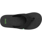 Sanuk Mens Beer Cozy | Flip Flops For Men | Mens Sandals | Beach Sandals | Supportive & Lightweight | Memory Foam Footbed