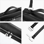 Kkxiu Clear Crossbody Bags For Women Stadium Approved Vegan Leather Transparent Purses For Concerts Sports