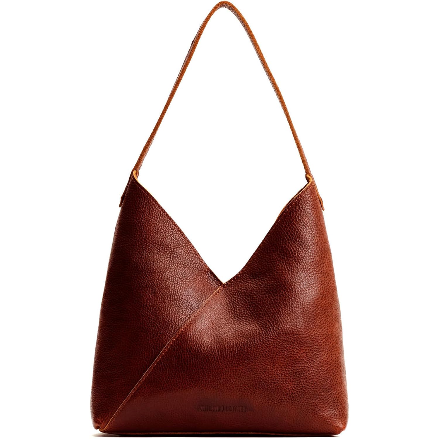 Portland Leather Goods Naomi Shoulder Bag – Handmade Slouchy Bag With Adjustable Crossbody Strap & Secure Magnetic Closure