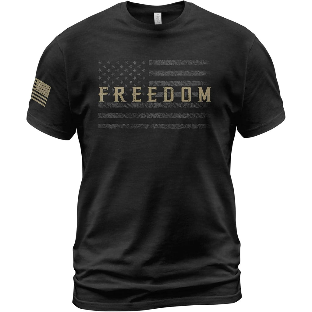 Freedom T Shirt, American Flag Shirt, Freedom Shirts For Men, Patriotic Shirts For Men