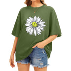 Womens Oversized T Shirts Loose Fit Graphic Tees Summer Casual Short Sleeve Tops 2026
