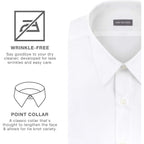 Van Heusen Men'S Big Fit Poplin Dress Shirt (Big & Tall)