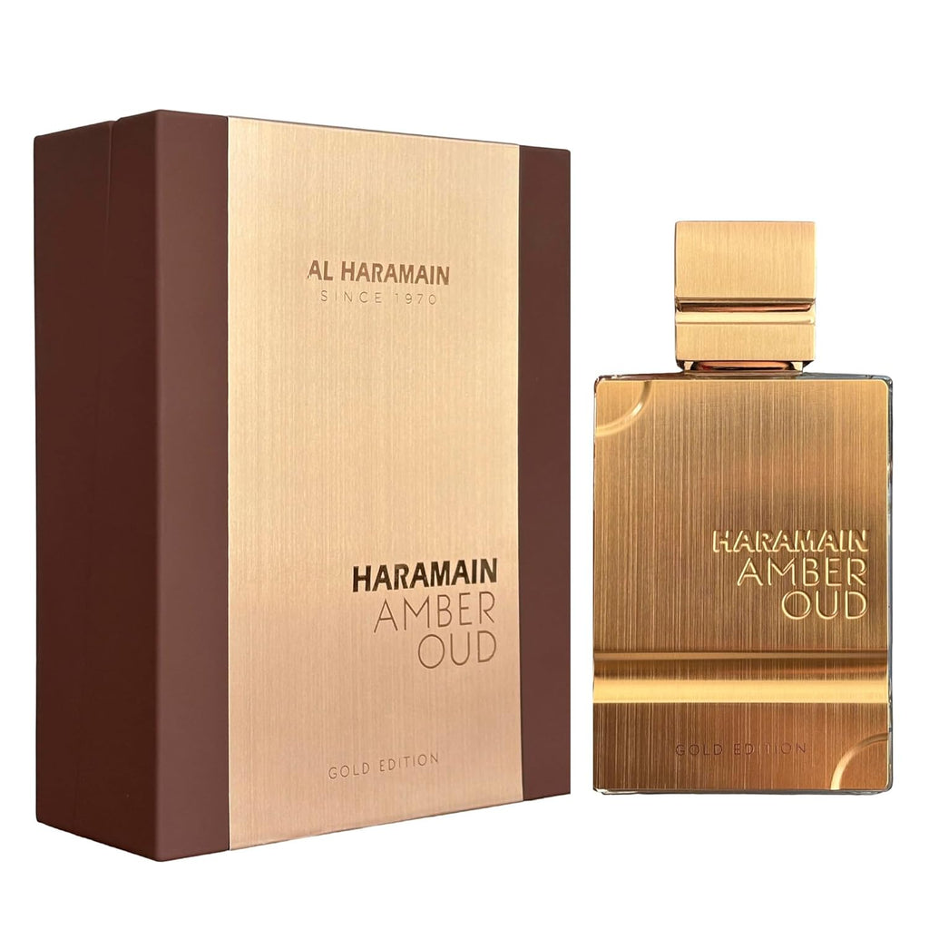 Al Haramain Amber Oud Gold Edition Arabian Perfume for Women and Men Unisex Long Lasting Amber 60ml (2.0 oz)