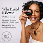 LAURA GELLER NEW YORK Baked Balance-n-Brighten Foundation with Kabuki Brush Makeup Set, Light