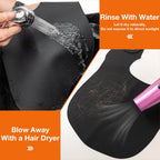 Noverlife Hair Cutting Collar, Waterproof Silicone Hair Dye Collar, Barber Hair Cutting Pad Haircut Neck Wrap For Salon