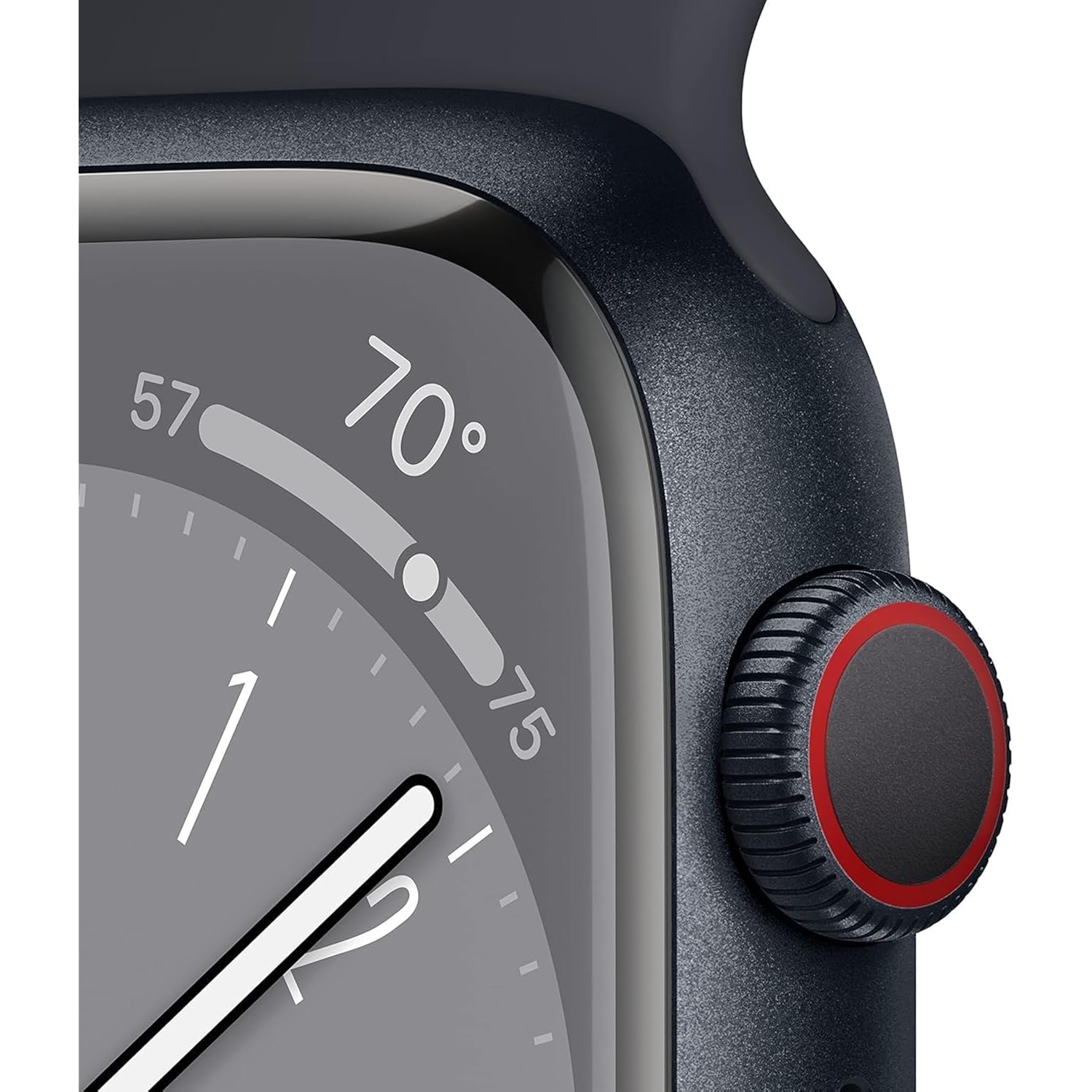 Apple Watch Series 8 [Gps, 41Mm] - Midnight Aluminum Case With Midnight Sport Band, S/M (Renewed) | S/M Size, Renewed
