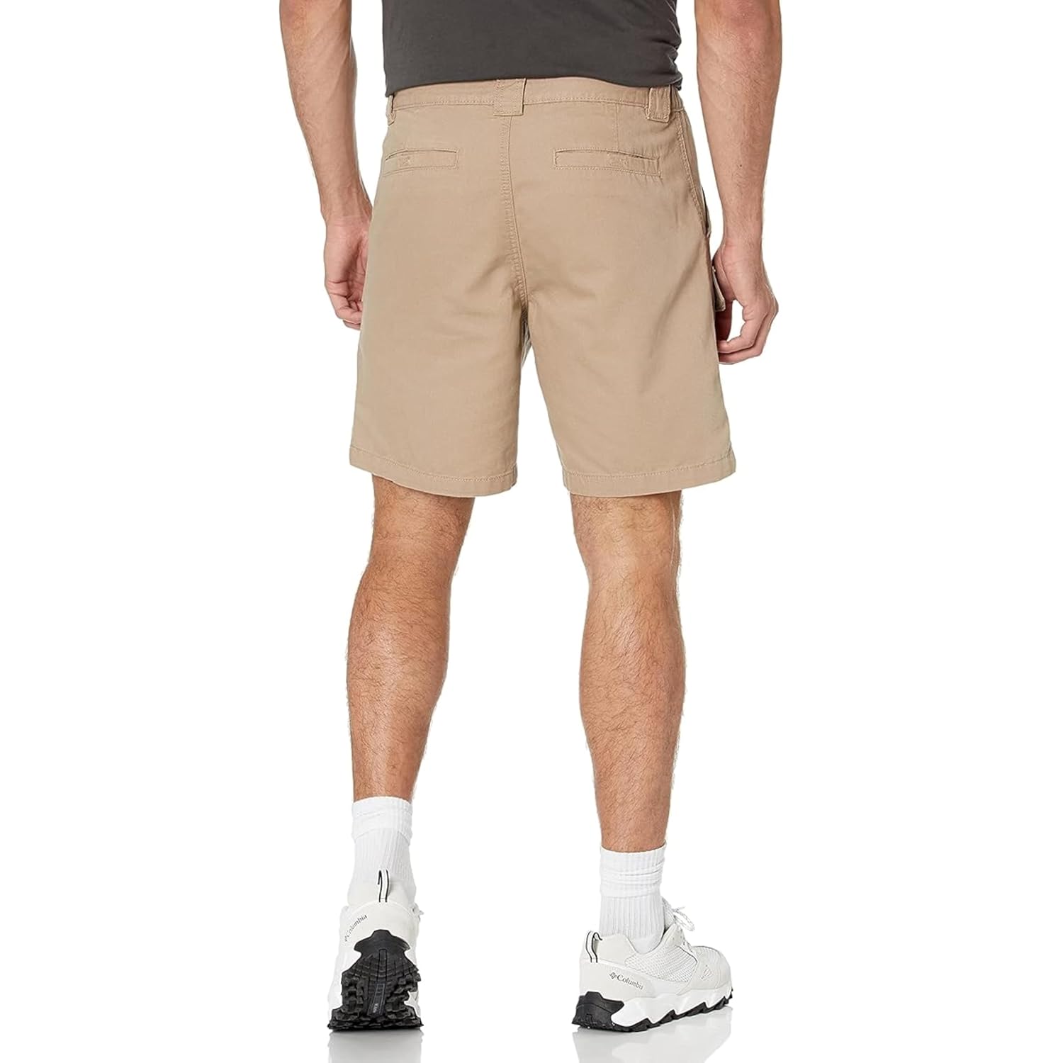 Savane Mens 8” Hiking Cotton Cargo Shorts With Tech Pocket (Available In Big & Tall)