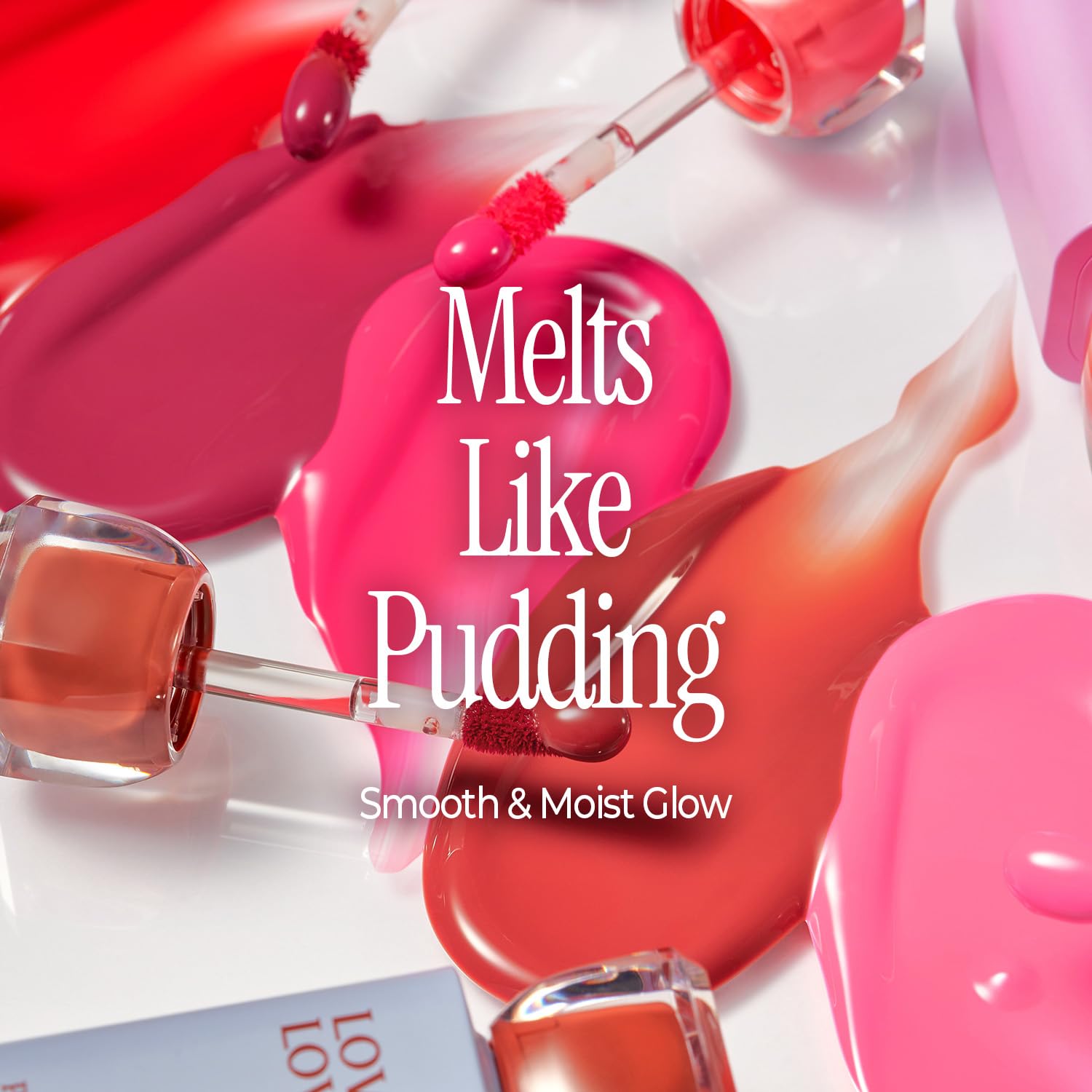 Lovb Lovb Pudding Glow Korean Lip Tint | Natural Lip Stain | Gloss To Stain | Long-Lasting & Non-Sticky | Lightweight Lip Tint | 0.14 Oz. (03 Candy Berry)