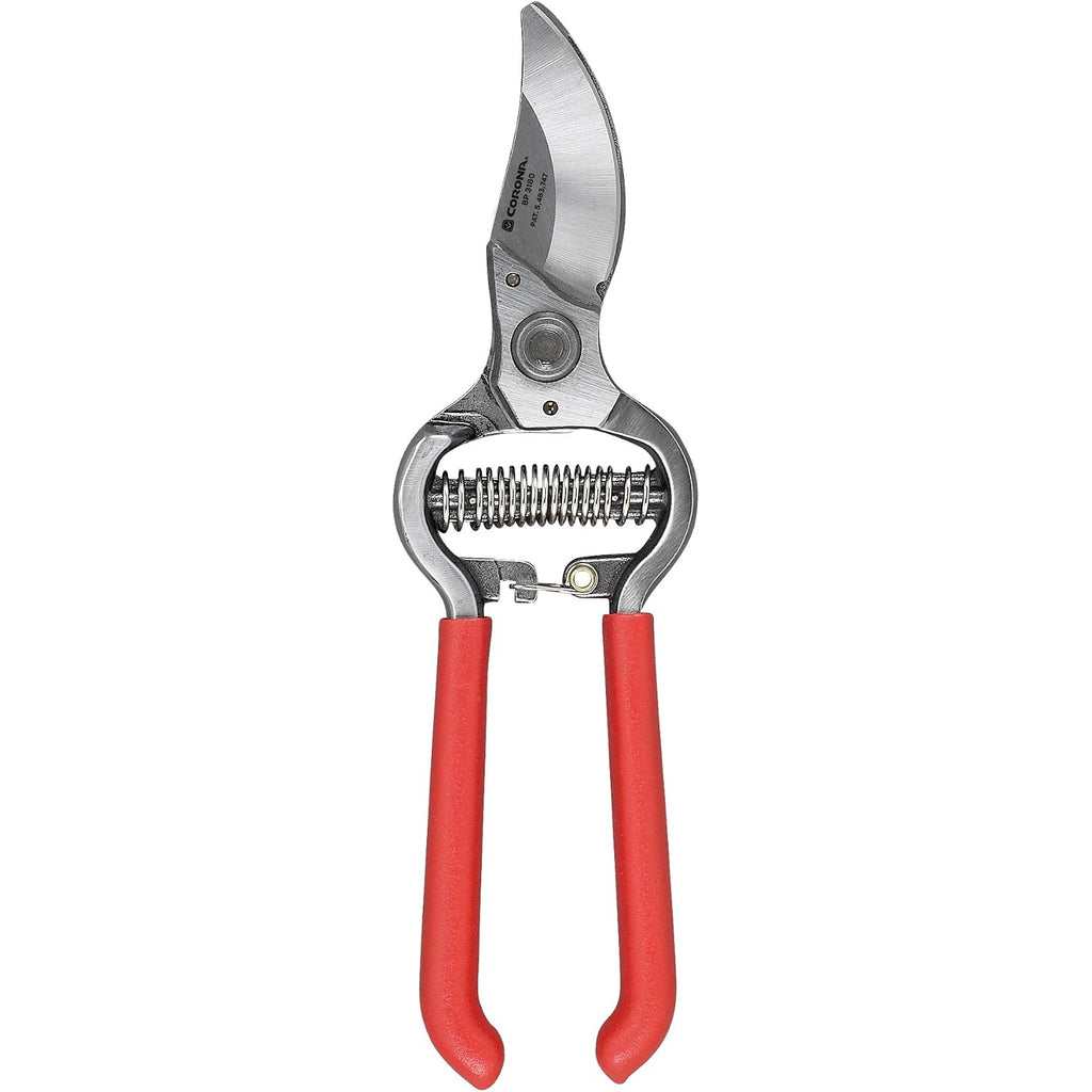 Corona Bp 3180D Forged Classic Bypass Pruner With 1" Cutting Capacity, 1", Red