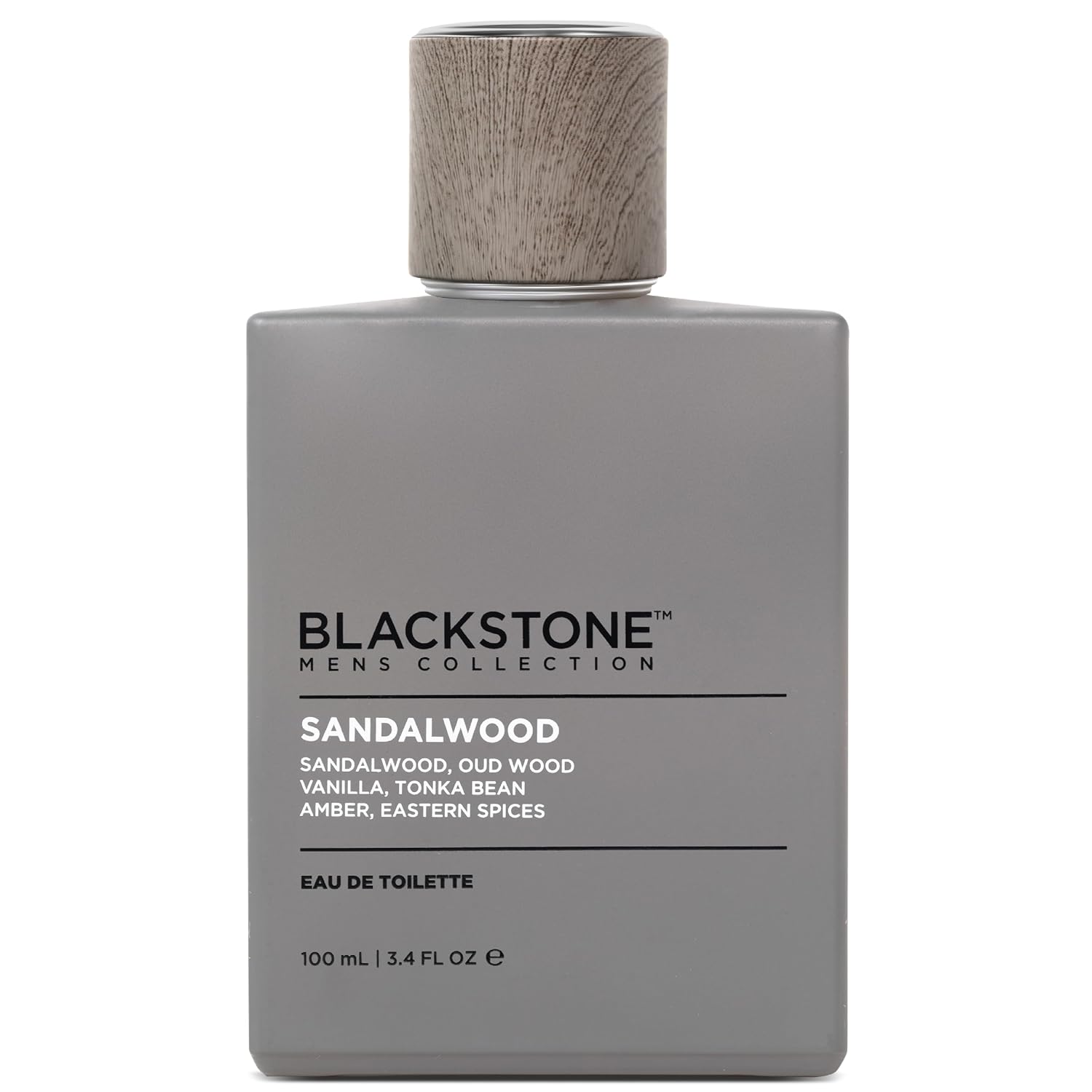 Blackstone Mens Collection Eau De Toilette – Sandalwood | Men'S Fragrance, Long Lasting Cologne, With Sandalwood, Oud & Amber | Everyday Fragrance, Travel Size (3.4 Fl Oz)