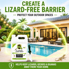 Lizard & Gecko Repellent Spray - Powerful Peppermint Formulation Repels All Types Of Lizards & Geckos And Works Better Than Ultrasonic Gimmicks – 128 Fl Oz - Gallon Ready To Use