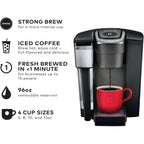 Keurig K-1550 Small Business Single Serve Coffee Maker, 96 Oz Water Reservoir, Black