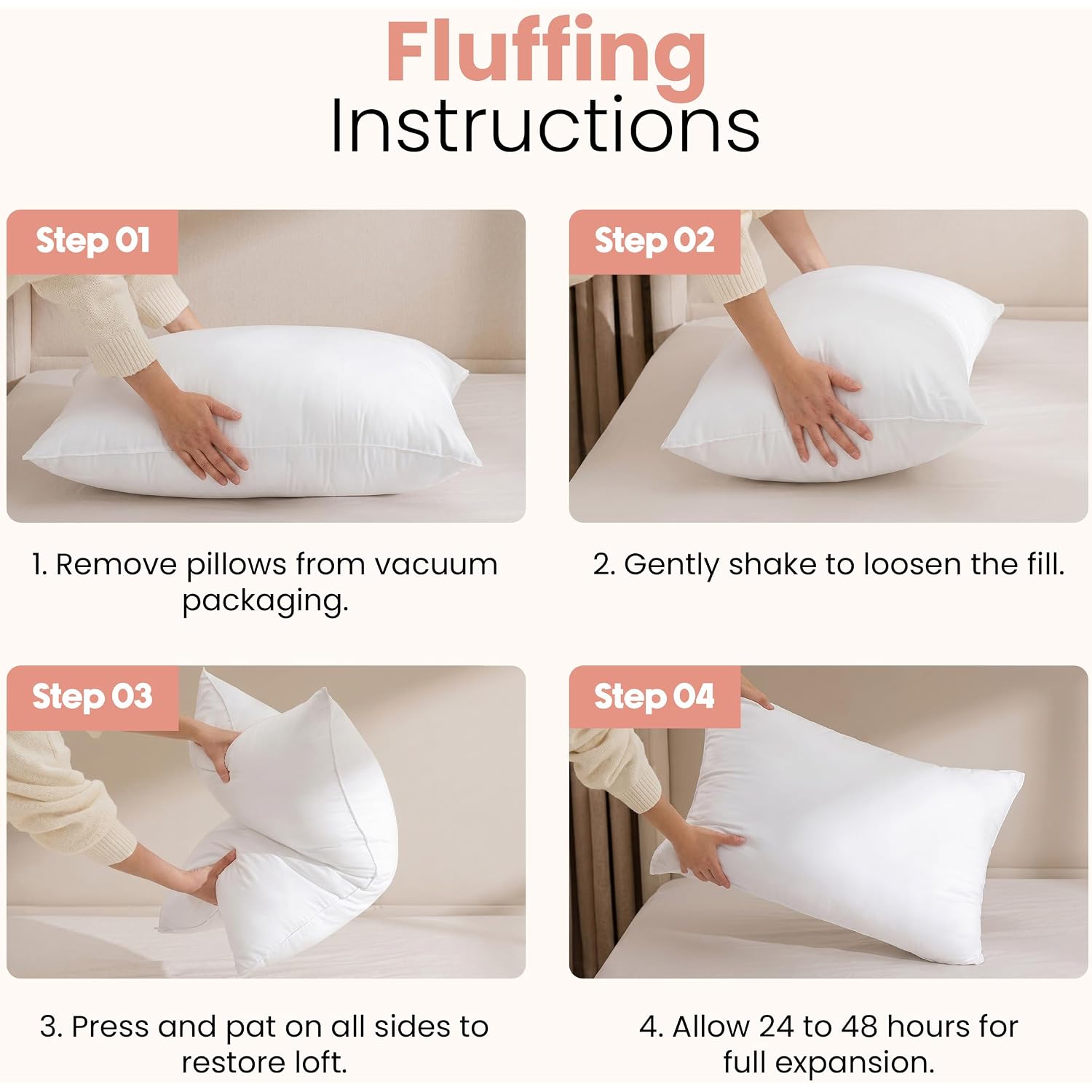 Utopia Bedding 12X20 Pillow Inserts, Set Of 2, White – Indoor Decorative Throw Pillows For Bed, Sofa & Couch – Soft, Supportive & Fluffy Cushion Inserts