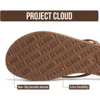 Project Cloud Platform Sandals Women - Memory Foam Insole Flip Flops And Lightweight Womens Sandals - Non-Slip Summer Thong Sandals For Women 2026 (Elevation)