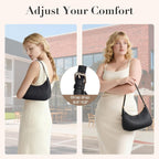 Missnine Purses for Women, Shoulder Bag Small Handbags Vegan Leather Underarm Bags Trendy Hobo Cute Clutch Purse