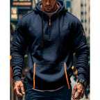 Tactical Hoodies For Men Quater Zip Up Pullover Sweatshirt Casual Workout Mens Hoodies With Pockets