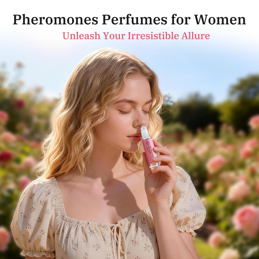 Pheromone Perfume for Women,Long-Lasting Vanilla Roll-On,Alluring Essential Perfume Oil for a Memorable Presence 0.34 fl.oz(10ml)