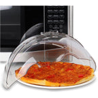Flippable Microwave Splatter Cover,Microwave Cover for Food, Dish, Higher Microwave Plate Cover for Heating, Stay-Inside Splatter Guard for Microwave Oven, Innovative Lid-10.5 IN