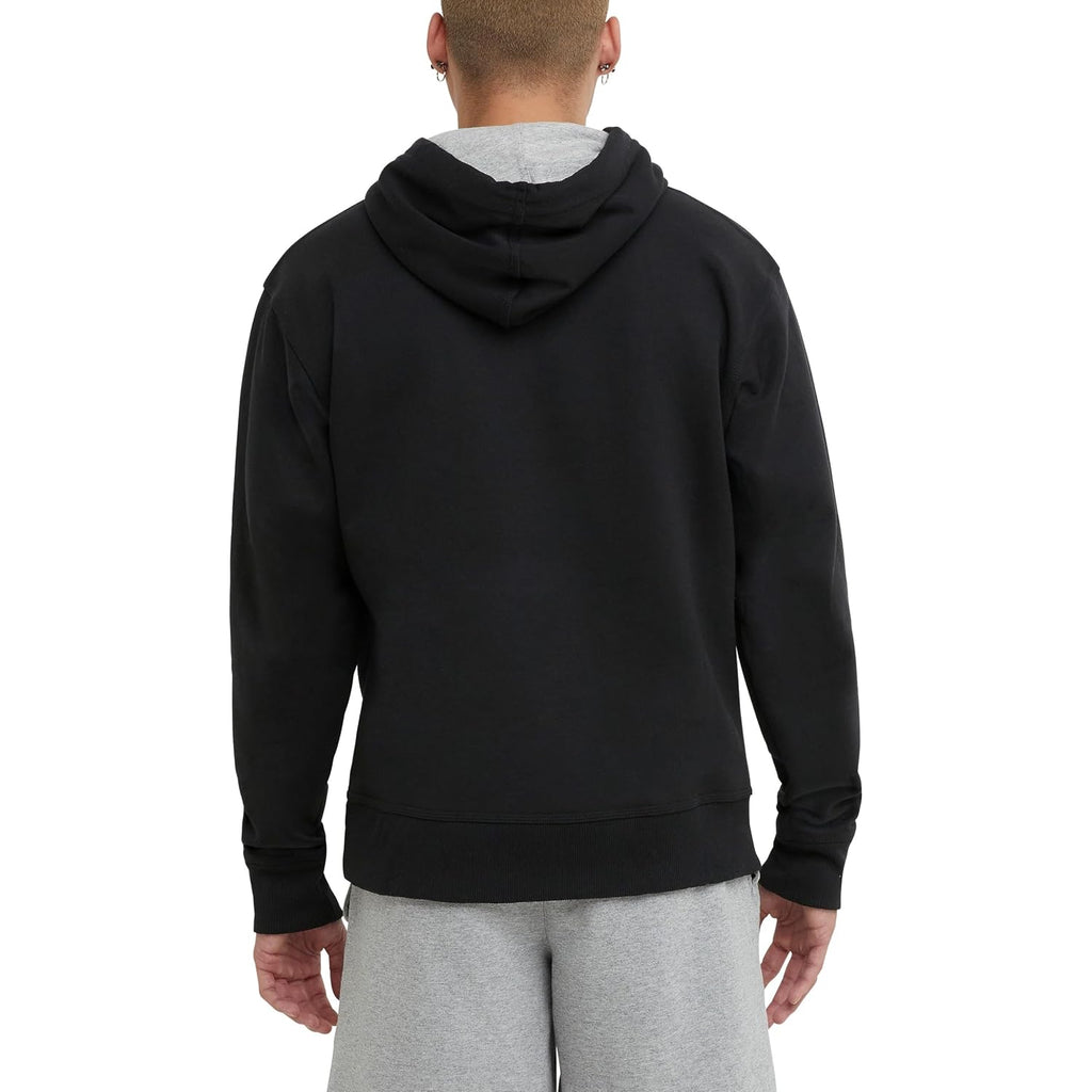 Champion Men'S Pullover Fleece Hoodie, Standard Fit, Midweight, C Logo, Available In Regular And Big & Tall