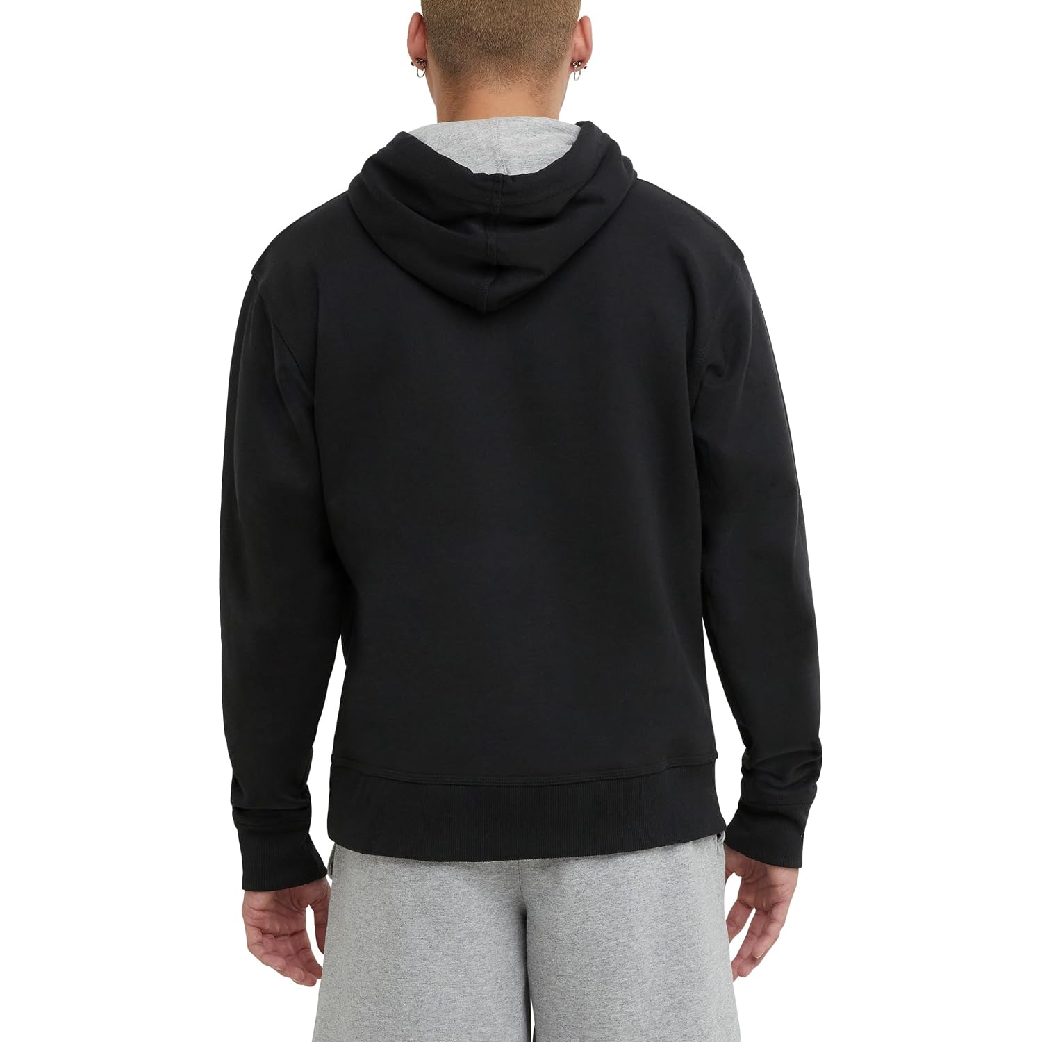 Champion Men'S Pullover Fleece Hoodie, Standard Fit, Midweight, C Logo, Available In Regular And Big & Tall