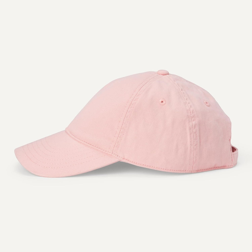 Amazon Essentials Women's Washed Cotton Canvas Baseball Cap with Adjustable Strap Pink
