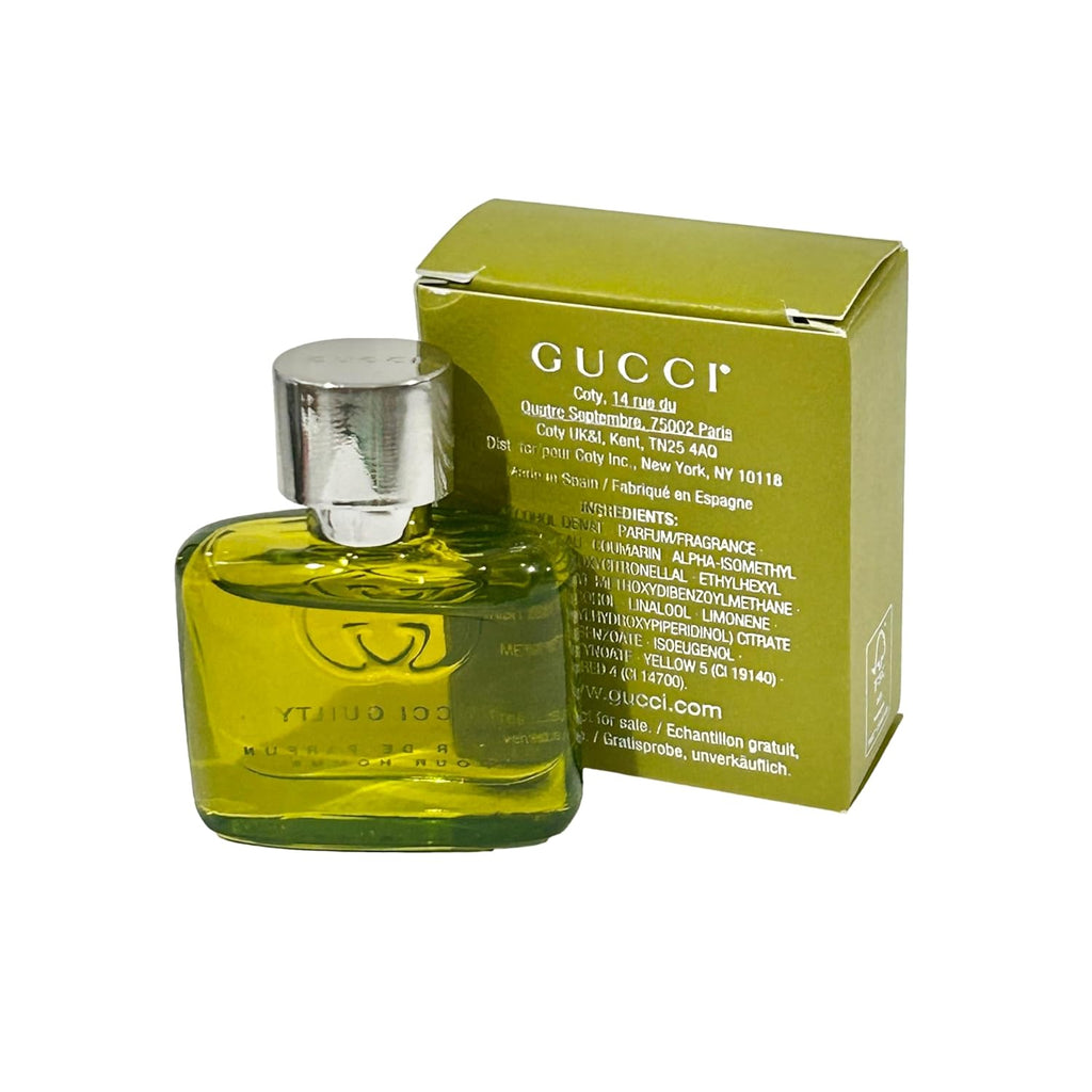 Gucci Guilty ELIXIR Perfume Men Pour Homme MINI SMALL Travel Size 5 ML / 0.16 (MINI SPLASH ON)