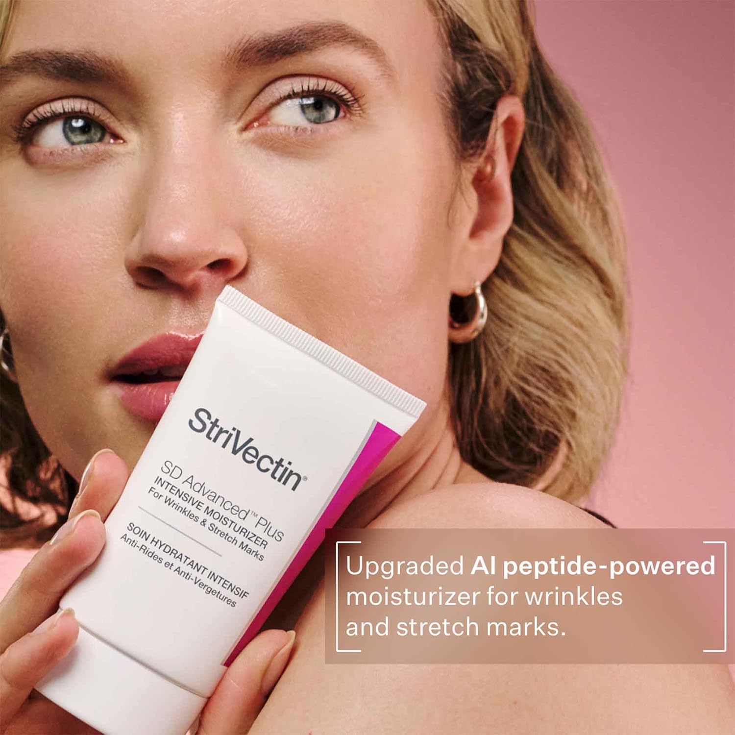 Strivectin Sd Advanced Plus Intensive Moisturizer For Wrinkles And Stretchmarks, For Face And Body, Collagen Boosting With Peptides And Hyaluronic Acid