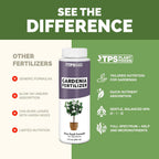 Gardenia Fertilizer – Liquid Plant Food For More Blooms, Rich Green Leaves & Stronger Root Development, 8 Oz