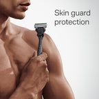 Schick Hydro Sensitive Razors for Men, 1 Razor Handle with 3 Razor Blades Refills