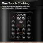 12-In-1 Electric Pressure Cooker 8 Quart, 1200W Olla De Presion Multi-Cooker With Stainless Steel Pot, Slow Rice Cooker, Saute, Steamer, Yogurt & Food Warmer, Delay Timer, Black