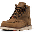 Brunt Marin Unlined (Comp Toe) - 6" Lightweight Safety Toe Wedge Work Boot - Eh Rated - Slip + Oil Resistant - Adjustable Width System