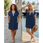 Summer Dresses For Women Beach Dress Going Out Sundress Preppy Daily Outfit