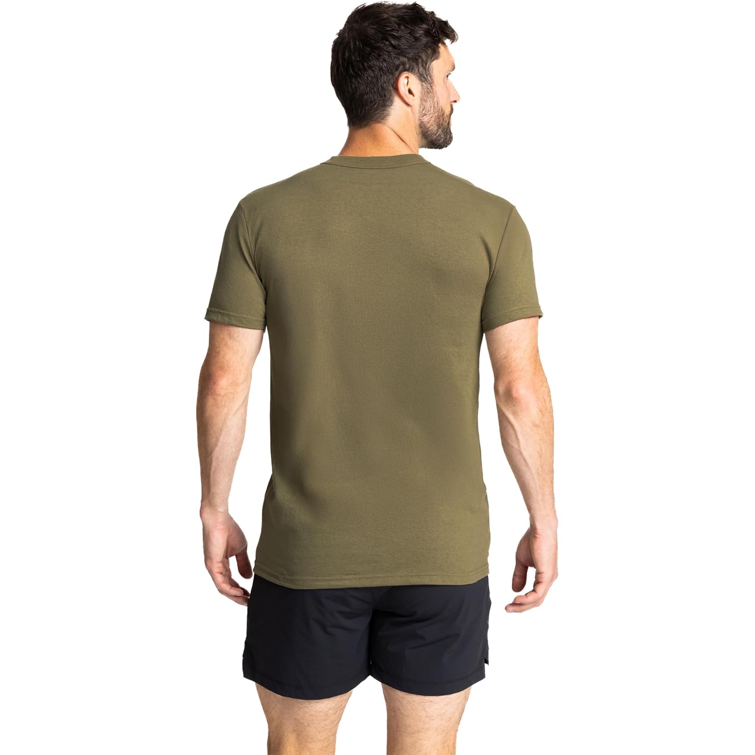 Soffe Men'S 3 Pack - Usa Poly/Cotton Military Tee