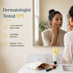 Mineral Sunscreen For Face Spf 50 – Broad Spectrum Zinc Oxide, Made In Usa With Natural & Organic Ingredients, Hydrating Daily Moisturizer For Sensitive Skin, No White Cast & No Chemicals