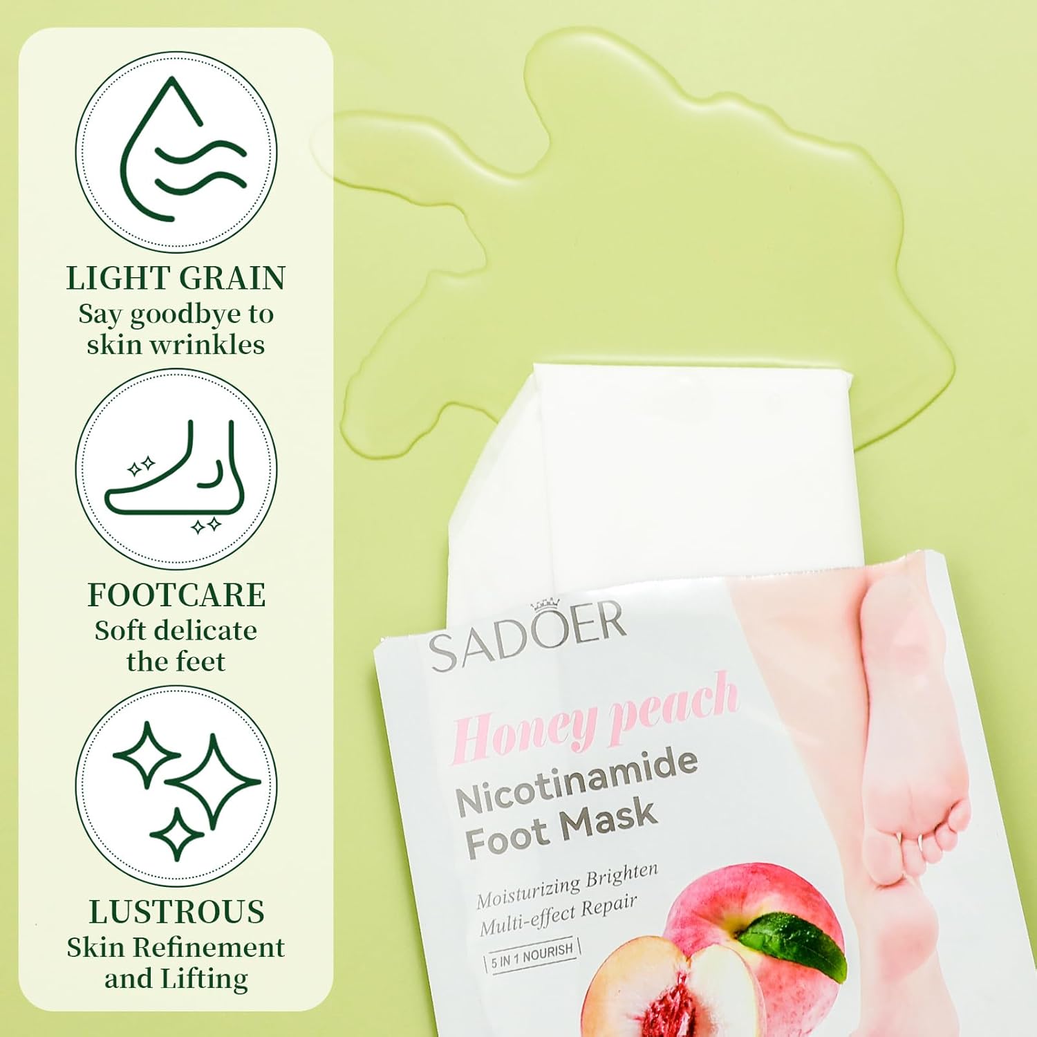 48 Pcs Fruits Foot Mask Bulk Hydrating Moisturizing Socks Feet Peeling Mask for Dry Cracked Aloe Foot Care for Spa Day Kit Beauty Relaxation Gift for Women