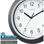 La Crosse Technology Wt-3129B 12 Inch Atomic Analog Wall Clock, Pack Of 1, Black