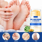 Urea Cream 60 Percent for Feet Maximum Strength, Urea Foot Cream with 2% Salicylic Acid, Foot Lotion, Foot Callus Remover for Dry Cracked Heels, Hydrates & Softens Dry Skin for Exfoliates Dead Skin