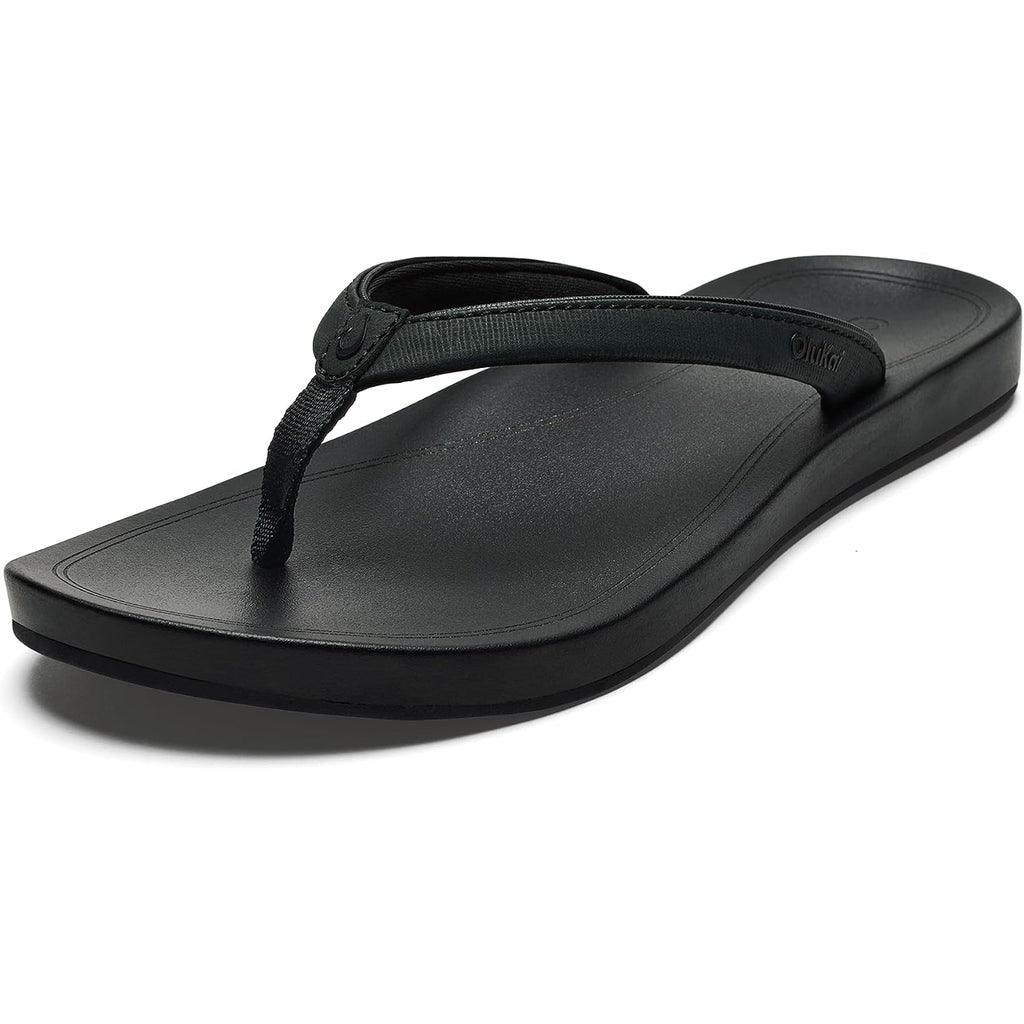 Olukai Uiki Women'S Beach Sandal, Quick-Dry Flip-Flop Slides, Water Resistant, Wet Grip Soles & Compression Molded Footbed