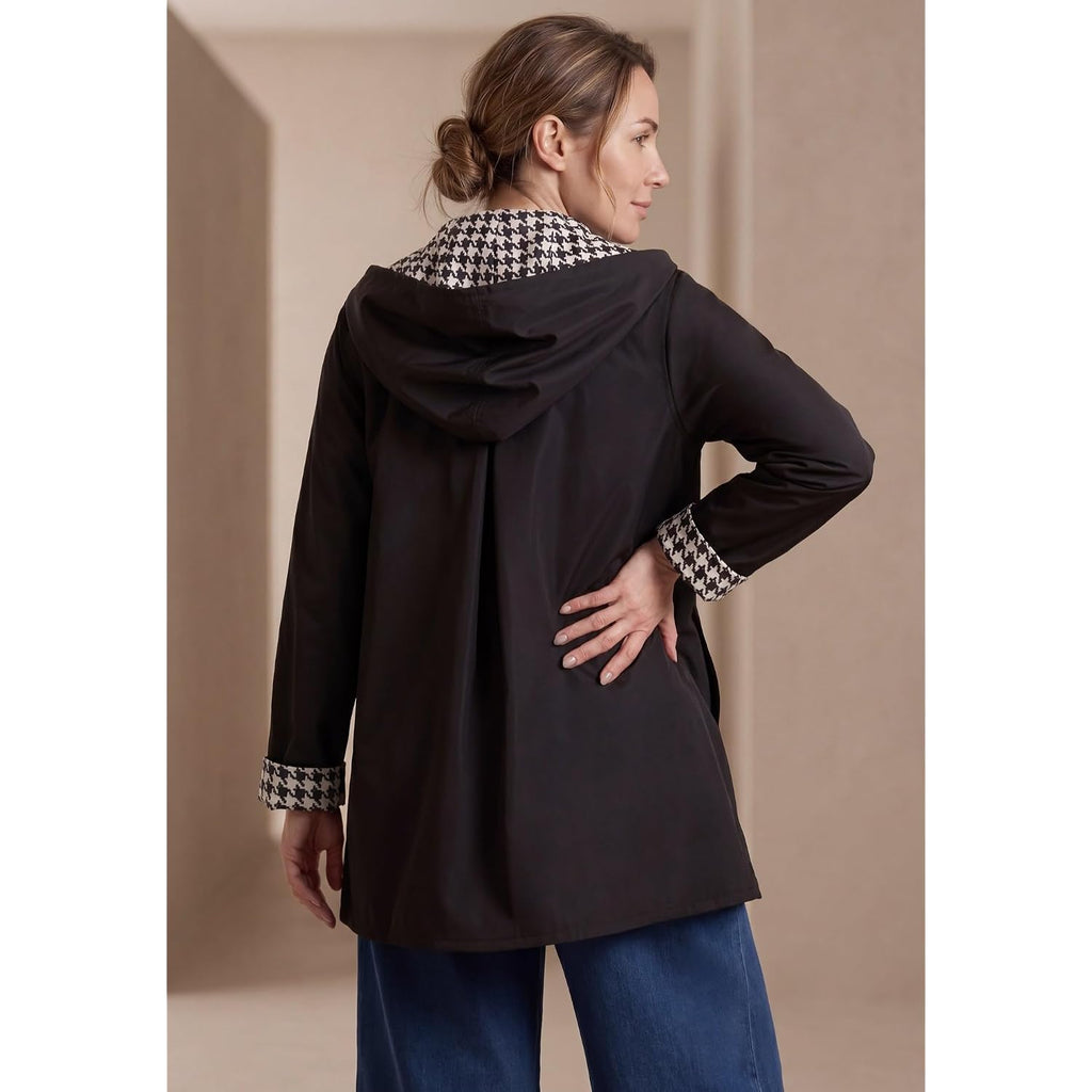 Women'S Plus Size Reversible A-Line Raincoat