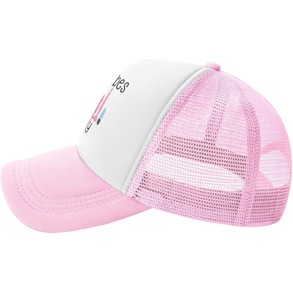 Funny Trucker Hat For Women Men Trip Gag Gifts Adjustable Cute Hats | Breathable Rear Mesh Boosts Airflow. Adjustable Plastic Snap Closure. Foam‑Reinforced Front Holds Shape Well