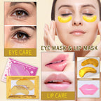 30 Pairs 24K Gold Eye Masks & Lip Masks, Under Eye Patches For Puffy Eyes, Lip Mask Skincare, Small Gifts, Bridesmaid Gifts, Bridal Shower Gifts, Wedding Gifts, Bulk Gifts, Bachelorette Party Favors