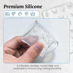Nail Art Silicone Mold, Nail Decoration Silicone Mould, 3D Nail Art Carving Mold Templates for Precise Embossed Pattern, Nail Tools Nail Charms for Acrylic Nail DIY Craft (Rabbit)
