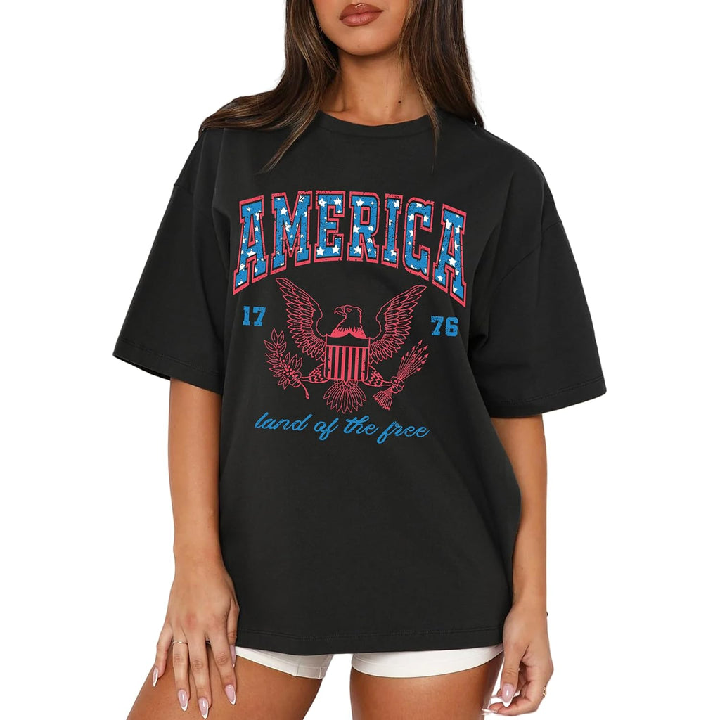 MAPICK Women Boho Cow Skull T-Shirts Western Cowgirls Graphic Crewneck Shirts Country Concert Short Sleeve Outfits Black a